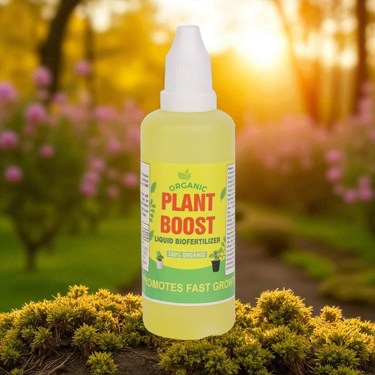 Organic Plant Boost Liquid Biofertilizer for All Crops (Pack of 6)