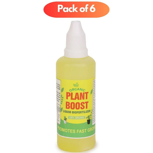 Organic Plant Boost Liquid Biofertilizer for All Crops (Pack of 6)
