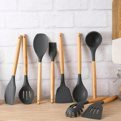 KitchenPro™ Silicone Cooking Utensils