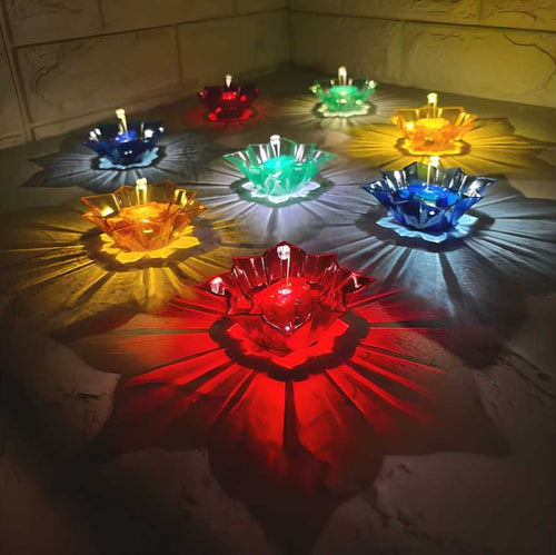 AquaGlow™ Water Sensor Reflection Diyas