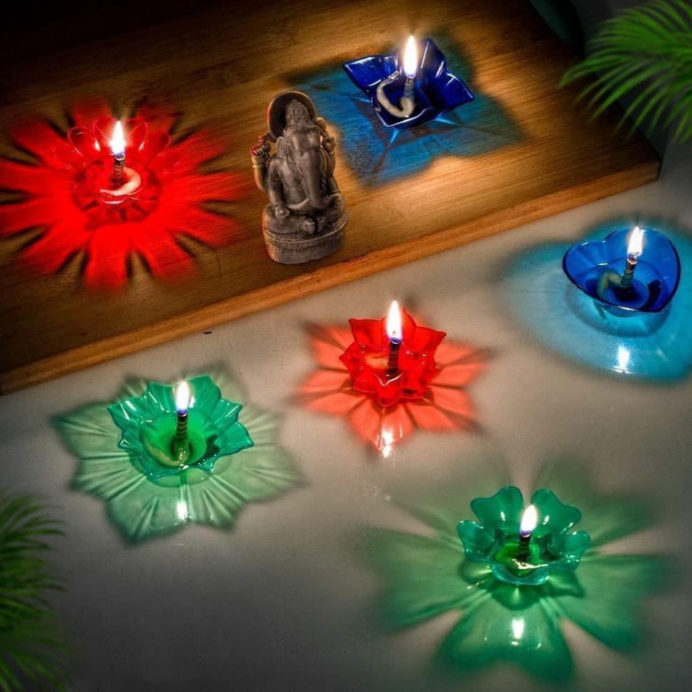 AquaGlow™ Water Sensor Reflection Diyas