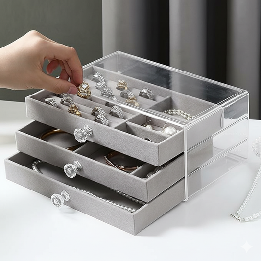 GlamStack™ Jewellery Organizer Box