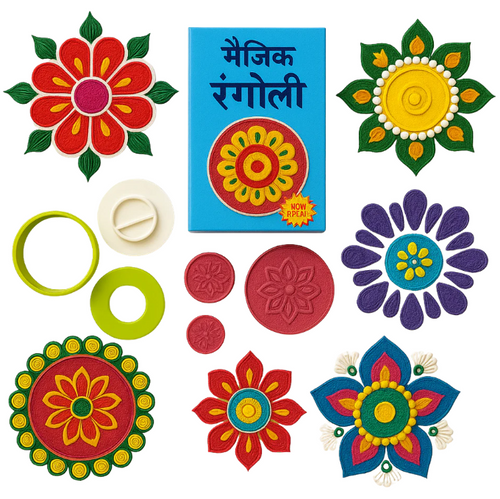 FestiveRangoli™ Designer Kit with Magic Tool